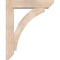 Ekena Millwork Thorton Slat Smooth Bracket w/ Offset Brace, Douglas Fir, 7 1/2"W x 34"D x 42"H BKT0806X34X42THR06SDF - alternate 4